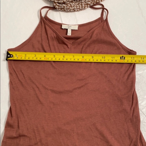 Joie silk v-neck blouson dress brown and gray - Picture 10 of 13